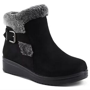 Flexus by Spring Step Waterproof Microsuede Boots - Santuzza